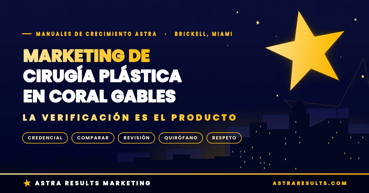 Marketing de Cirugía Plástica en Coral Gables