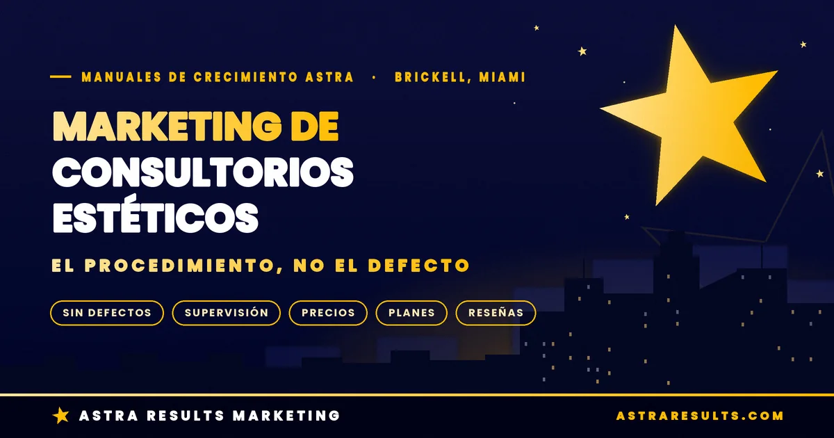 Marketing de Consultorios Estéticos y Cosméticos