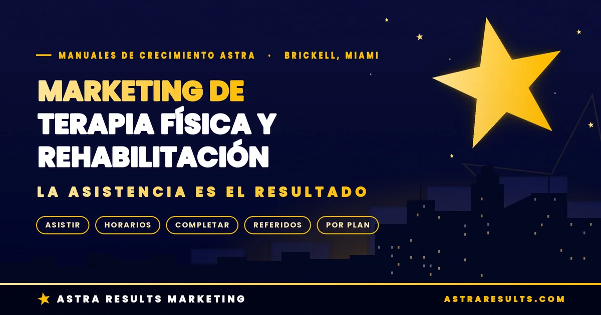 Marketing de Terapia Física y Rehabilitación