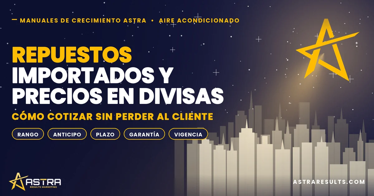 Repuestos Importados: Cotizar sin Perder al Cliente