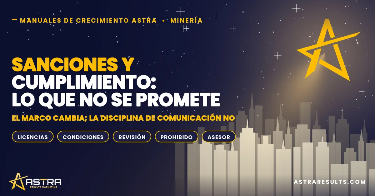 Sanciones y Cumplimiento: Lo que No se Promete