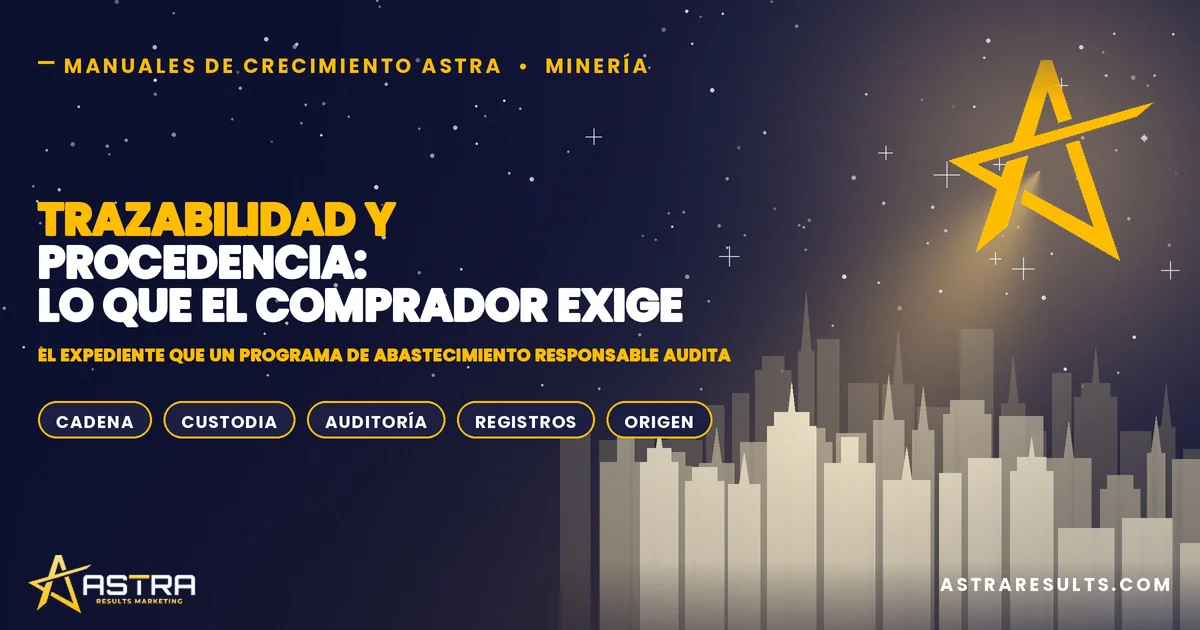 Trazabilidad del Oro: Lo que Exige el Comprador
