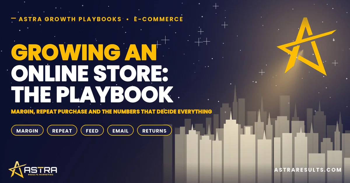 Growing an Online Store: The E-Commerce Playbook