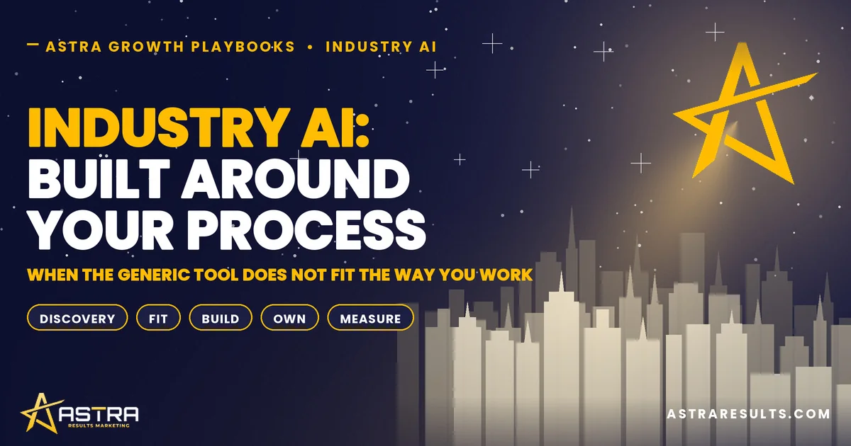 Industry-Specific AI: Built Around Your Process