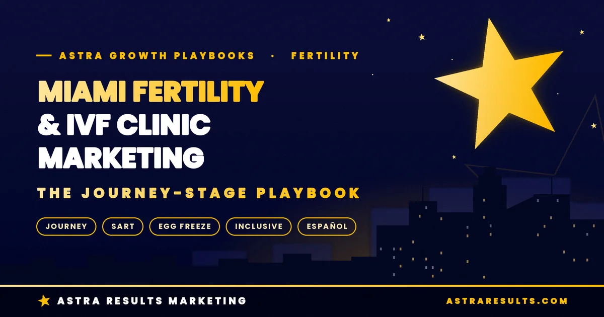 Miami Fertility & IVF Clinic Marketing