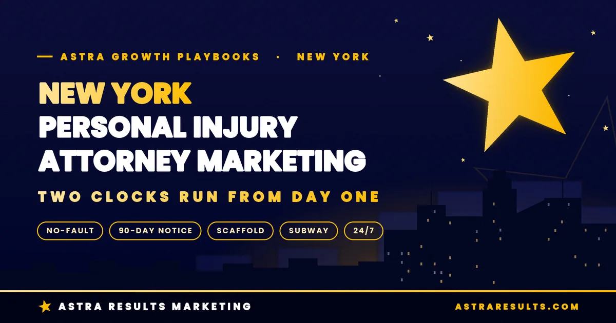 New York Personal Injury Attorney Marketing