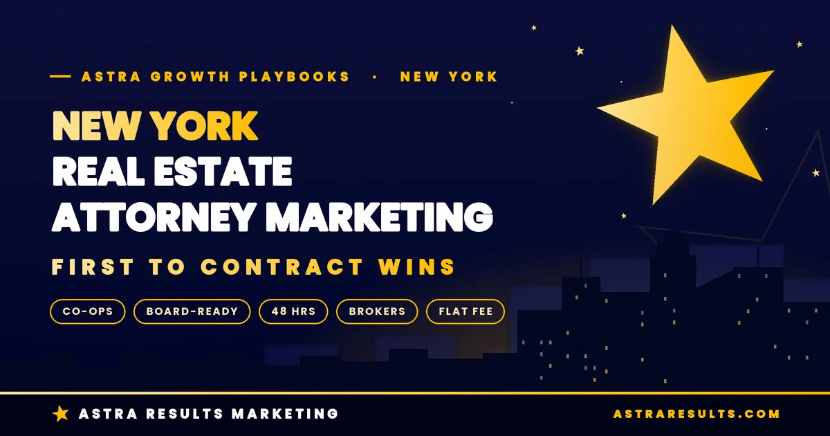 New York Real Estate Attorney Marketing