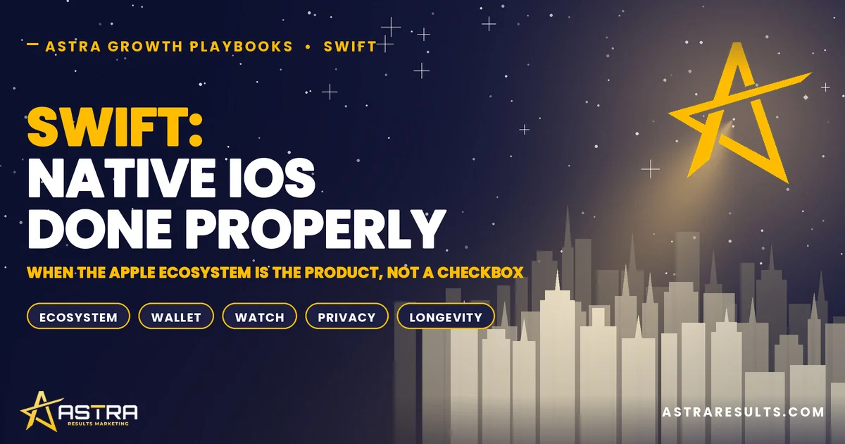 Swift: iOS Nativo Hecho Como Corresponde